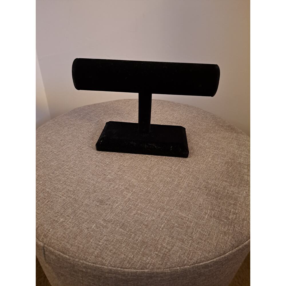 Black Velvet Bracelet Jewelry Display Stand Holder